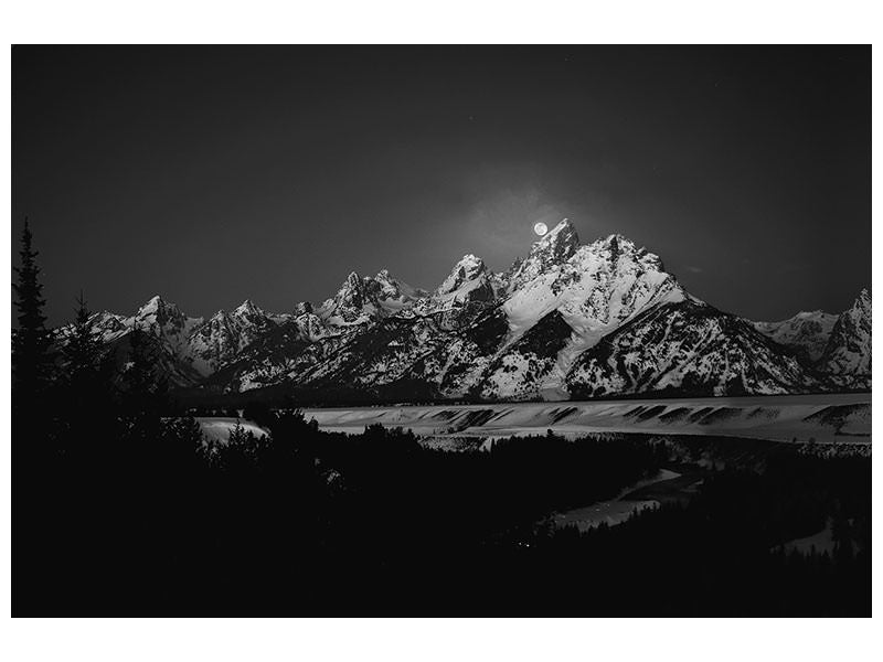 panoramic-3-piece-canvas-print-in-the-glow-of-the-full-moon