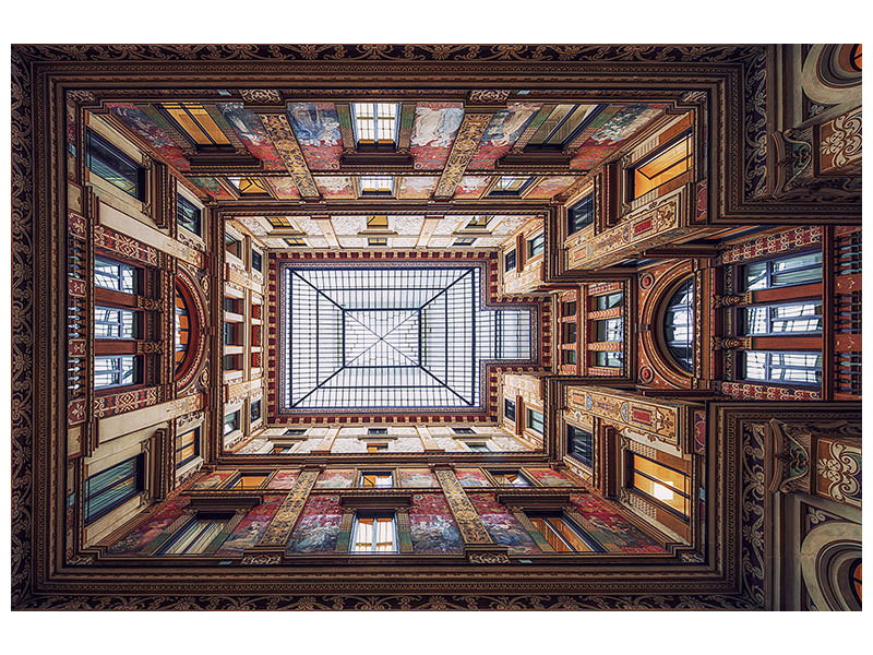 panoramic-3-piece-canvas-print-galleria-sciarra-rome
