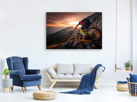 modern-4-piece-canvas-print-golden-hour-high-alpine-ride