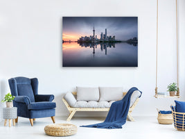 modern-4-piece-canvas-print-good-morning-shanghai