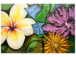 modern-4-piece-canvas-print-graffiti-flowers