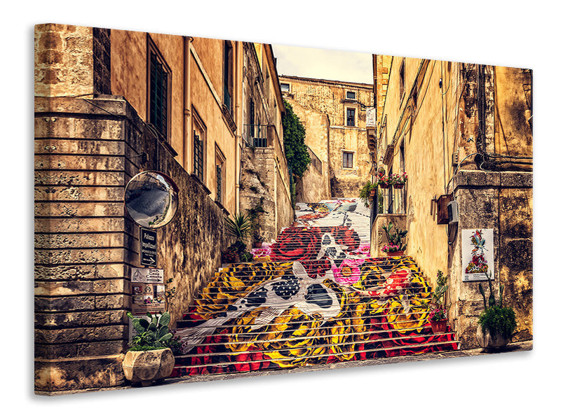 panoramic-3-piece-canvas-print-graffiti-in-sicily