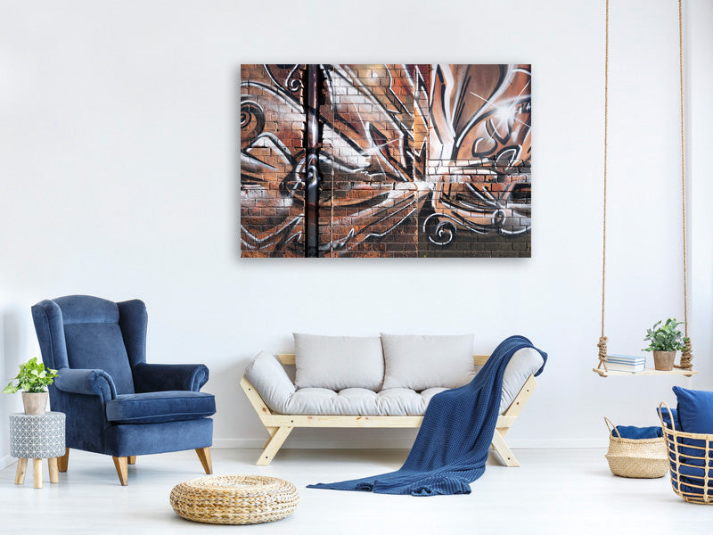 modern-4-piece-canvas-print-graffiti-wall