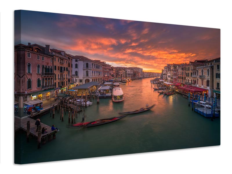 canvas-print-sunset-over-venice