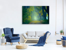 4-piece-canvas-print-green-forest