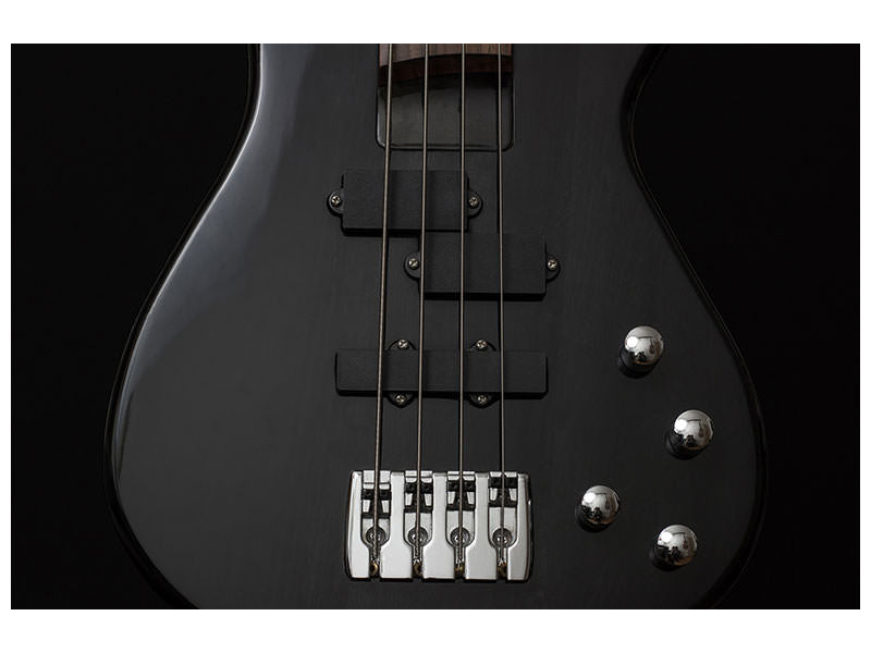 4-piece-canvas-print-guitar-in-black