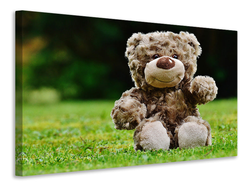 3-piece-canvas-print-happy-teddy-bear