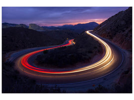 4-piece-canvas-print-headlights-and-brake-lights