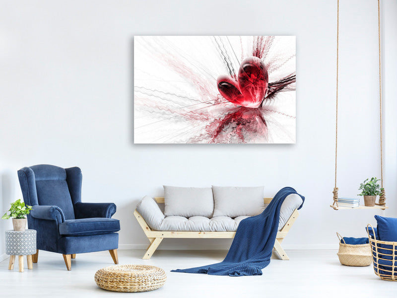 3-piece-canvas-print-heart-reflection