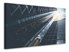 3-piece-canvas-print-helicopter-over-skyscraper