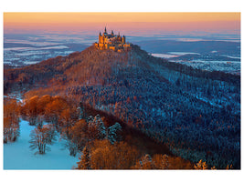 5-piece-canvas-print-hohenzollern-in-winter-mood