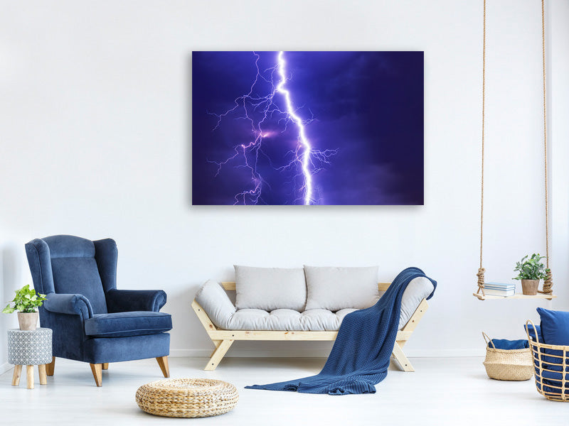 4-piece-canvas-print-imposing-lightning
