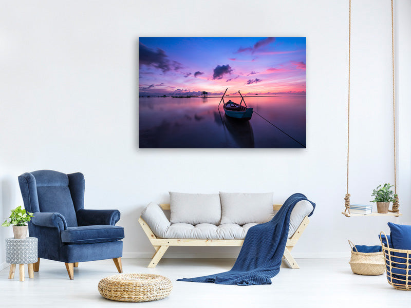 modern-4-piece-canvas-print-impressive-sunset-at-the-sea
