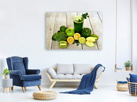 modern-4-piece-canvas-print-ingredients-green-smoothie