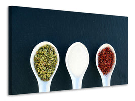 3-piece-canvas-print-italian-spices-in-the-spoon