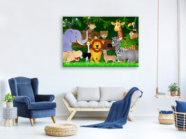 5-piece-canvas-print-jungle-king