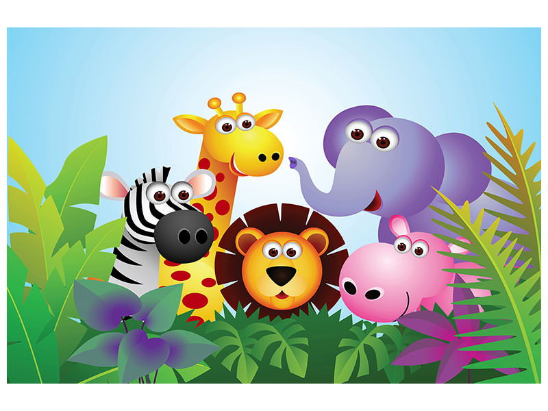 modern-4-piece-canvas-print-jungle