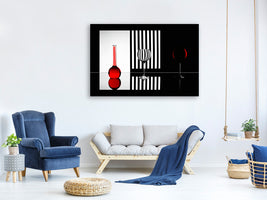 panoramic-canvas-print-just-red