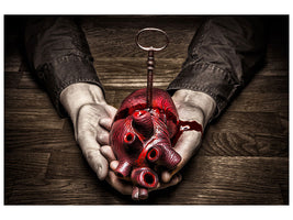 4-piece-canvas-print-key-to-my-heart