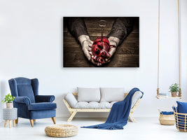 modern-3-piece-canvas-print-key-to-my-heart
