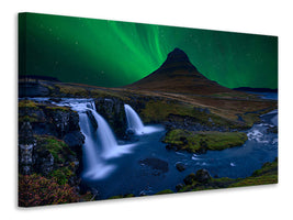 5-piece-canvas-print-kirkjufell-under-a-boreal-green-sky