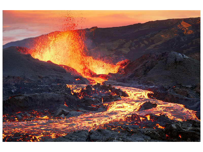 5-piece-canvas-print-la-fournaise-volcano
