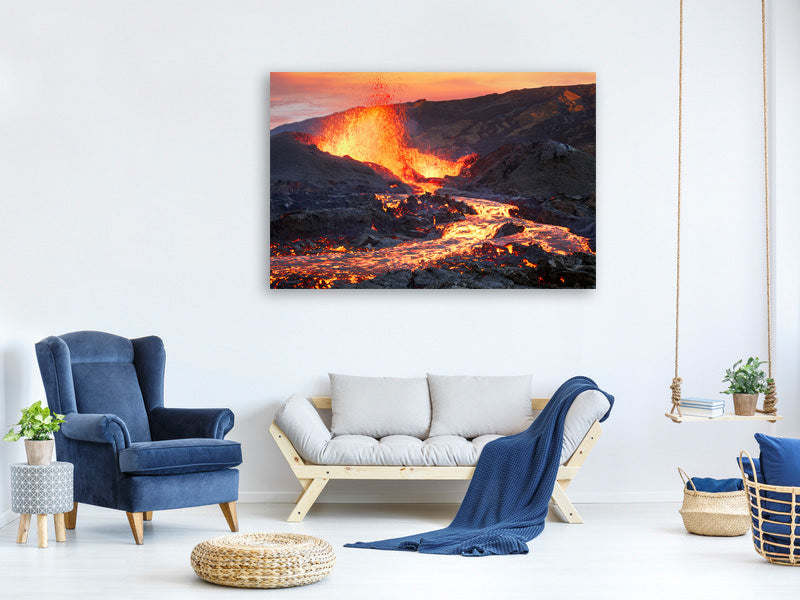 3-piece-canvas-print-la-fournaise-volcano