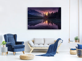 modern-3-piece-canvas-print-lake-house-sunrise
