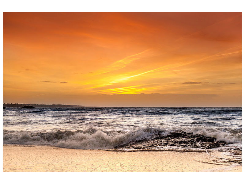 4-piece-canvas-print-lake-with-sunset