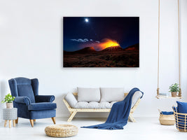 modern-3-piece-canvas-print-lava-flow-with-the-moon