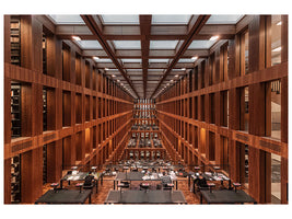 4-piece-canvas-print-library-in-berlin