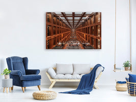 4-piece-canvas-print-library-in-berlin