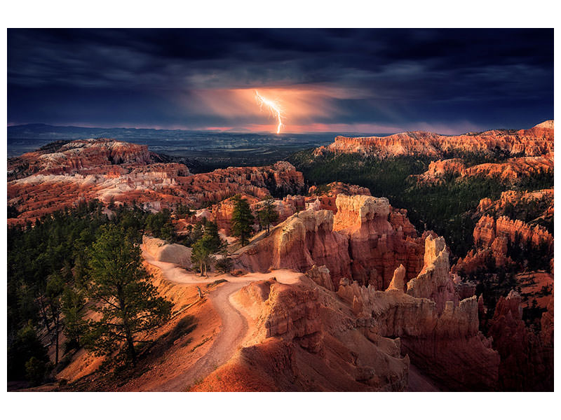 5-piece-canvas-print-lightning-over-bryce-canyon