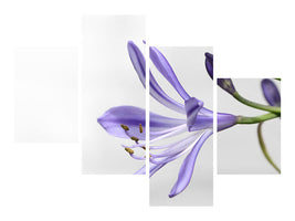 canvas-print-lily-flower-in-purple