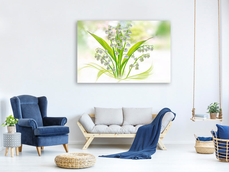 panoramic-canvas-print-lily-of-the-valley-ii
