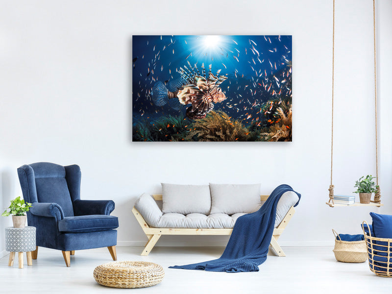 5-piece-canvas-print-lionfish