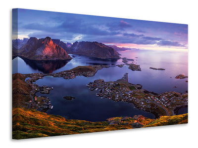 3-piece-canvas-print-lofoten-sunrise