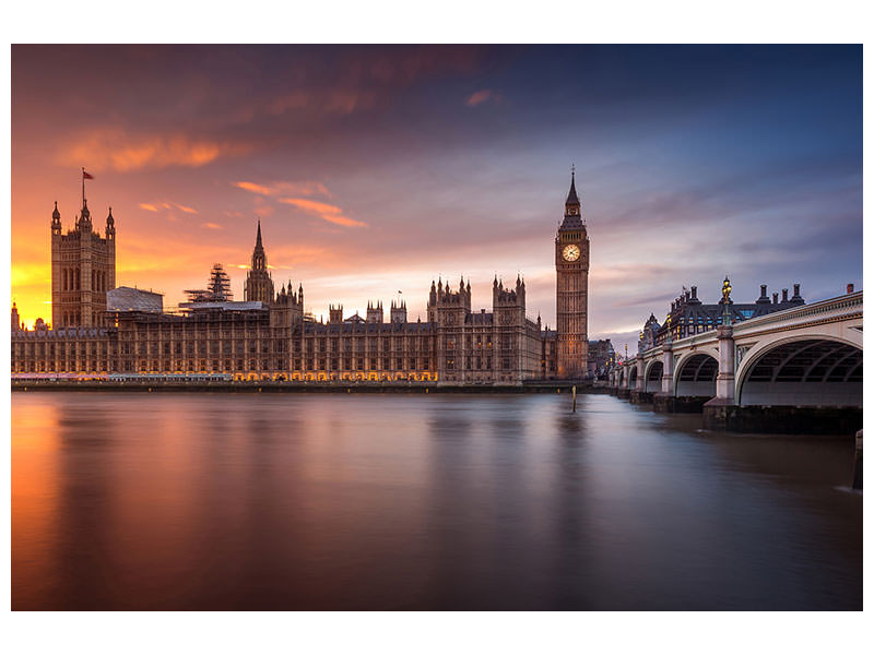 3-piece-canvas-print-london-palace-of-westminster-sunset