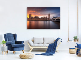 3-piece-canvas-print-london-palace-of-westminster-sunset
