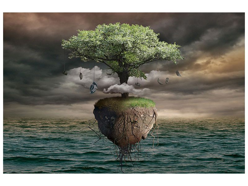 5-piece-canvas-print-lonely-tree