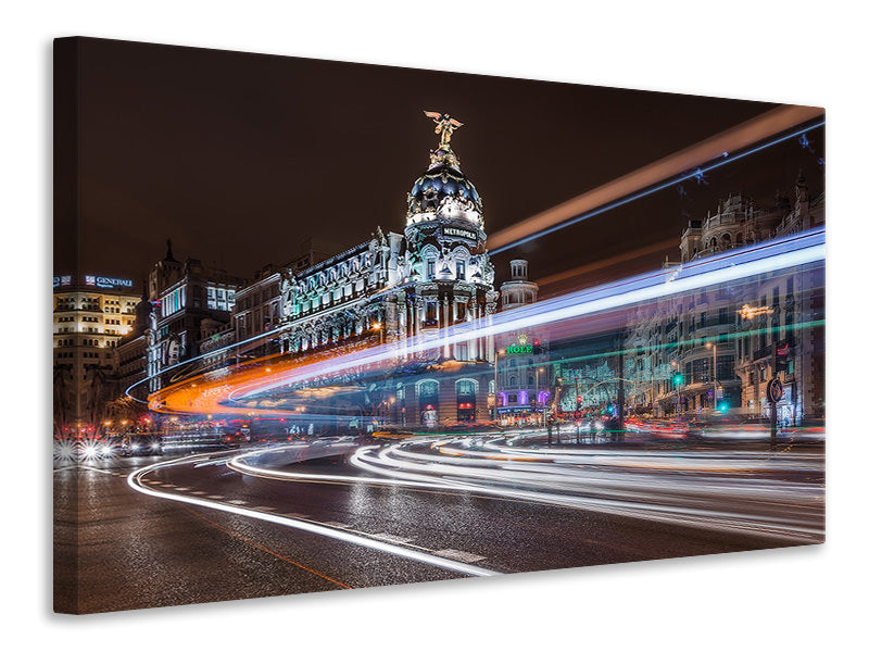 modern-4-piece-canvas-print-madrid-traffic