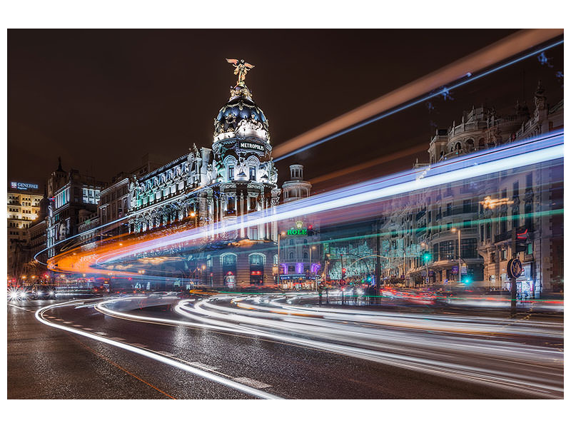 modern-4-piece-canvas-print-madrid-traffic