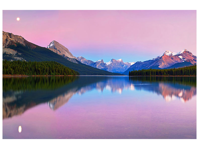 4-piece-canvas-print-maligne-lake