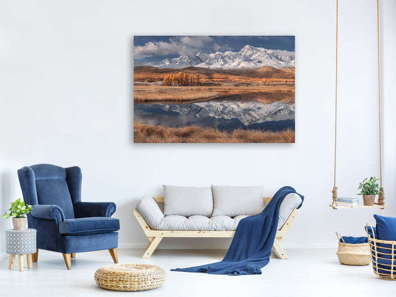 3-piece-canvas-print-mirror-for-mountains-iii