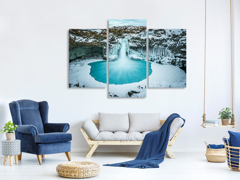 modern-3-piece-canvas-print-azure-blue-bliss