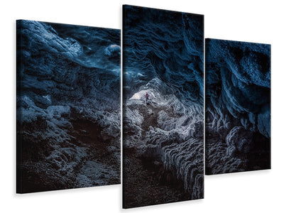 modern-3-piece-canvas-print-exploring-a-fronzen-blue-world
