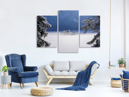 modern-3-piece-canvas-print-fog-over-frozen-lake