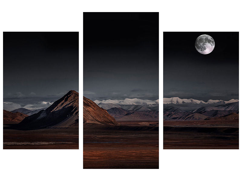 modern-3-piece-canvas-print-moon-night