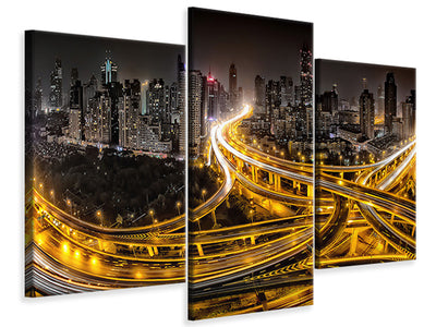 modern-3-piece-canvas-print-shanghai-at-night