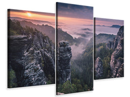 modern-3-piece-canvas-print-sunrise-on-the-rocks